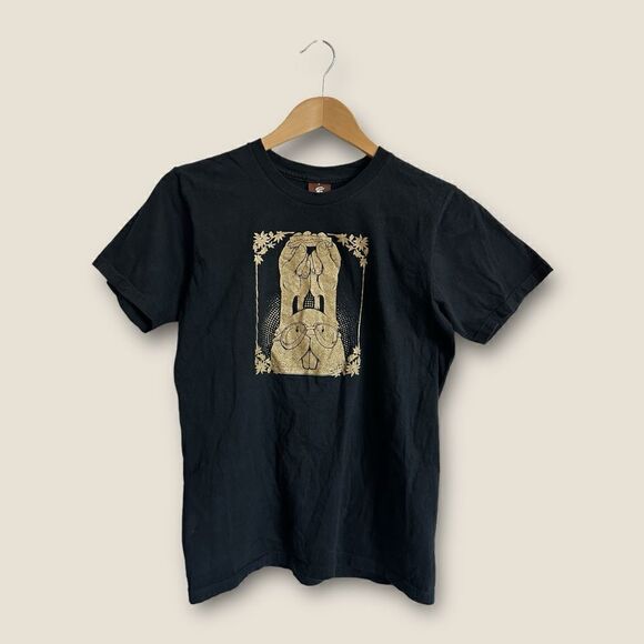Super Fishal Jeremy Fish Rabbit T-Shirt Black Size Small - Picture 1 of 4